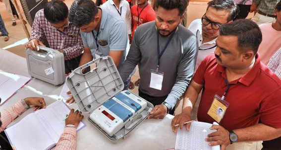 Voting repolling candidate EVM