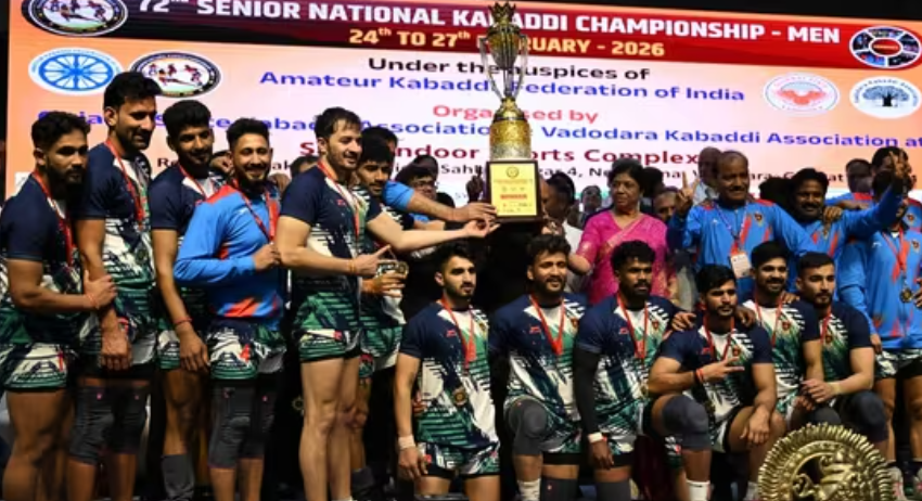 Indian Railways Wins 72nd Senior Men’s National Kabaddi Championship