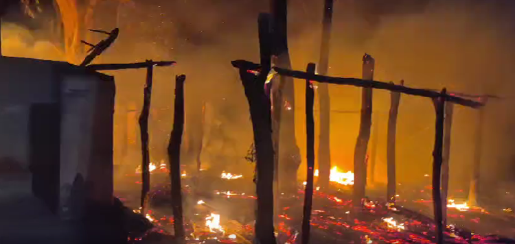 Massive Fire At Tiger Point Creates Panic, Investigation Underway