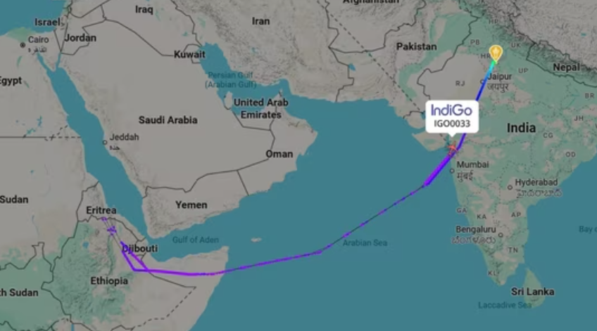 IndiGo Delhi–Manchester Flight Returns to Capital Amid Conflict