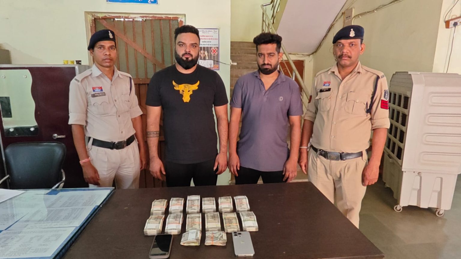 High-profile Gambling Bust in Fields; Two Arrested With Cash