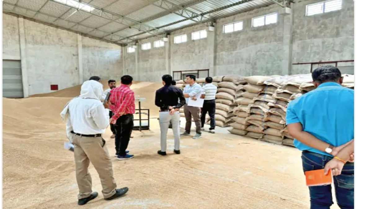 BJP MLA Warehouse Raided, 500 Tons Wheat Found, Congress Alleges Irregularities