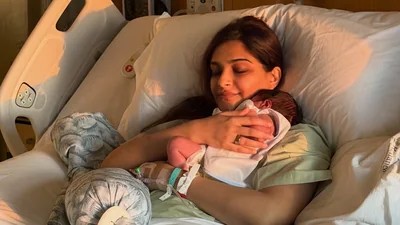 Sonam Kapoor Shares First Photo With Newborn Son, Thanks Fans