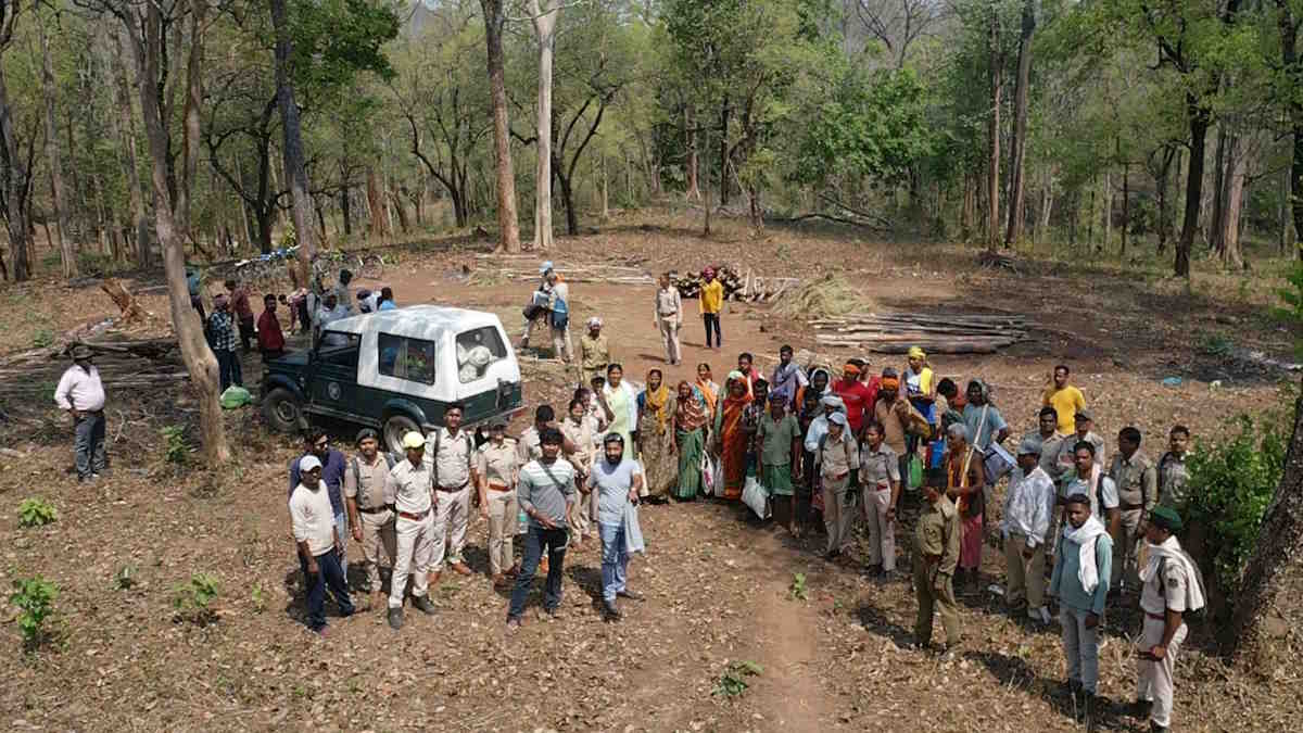 Encroachment Bid in Udanti Sitanadi Tiger Reserve Foiled, 22 Arrested