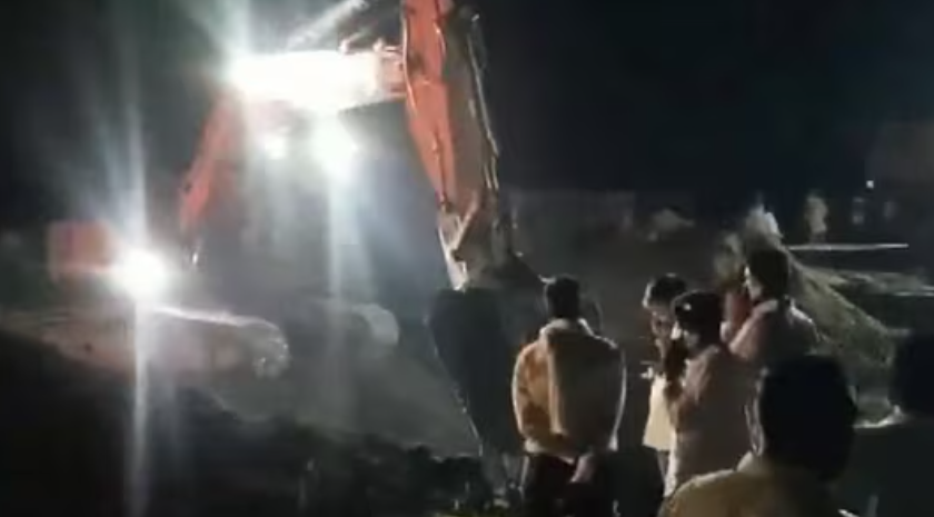 Two-Year-Old Boy Fall Into a 70-foot-Deep Borewell, Rescue Underway