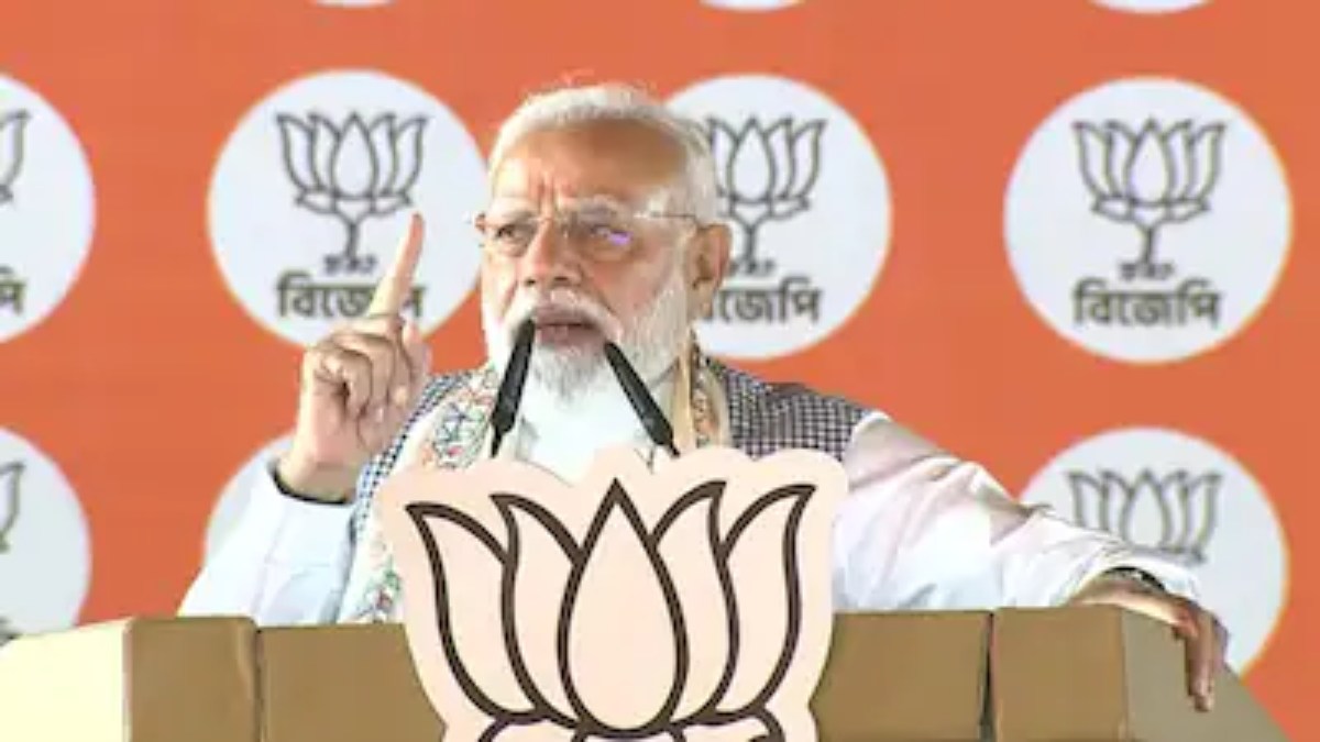 PM Narendra Modi Targets TMC Ahead of Phase 2 Voting