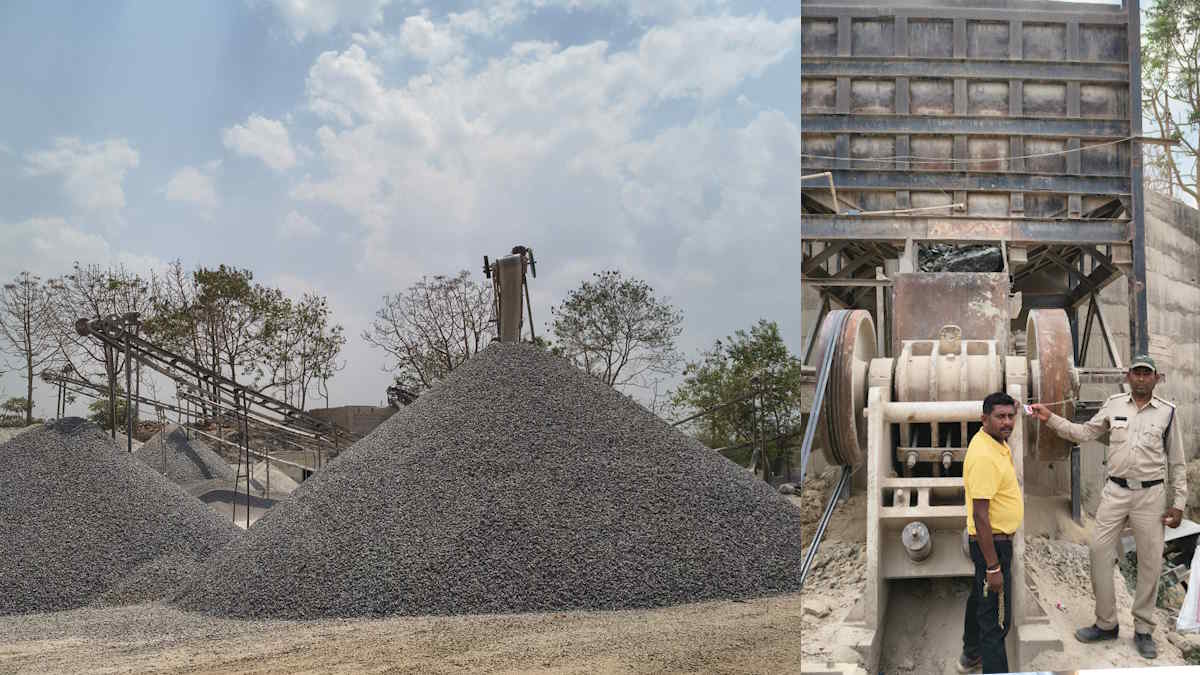 Strict Action Against Illegal Mining in Arang