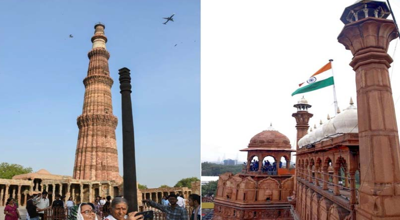 Qutub Minar Remains Popular Among Domestic Tourists
