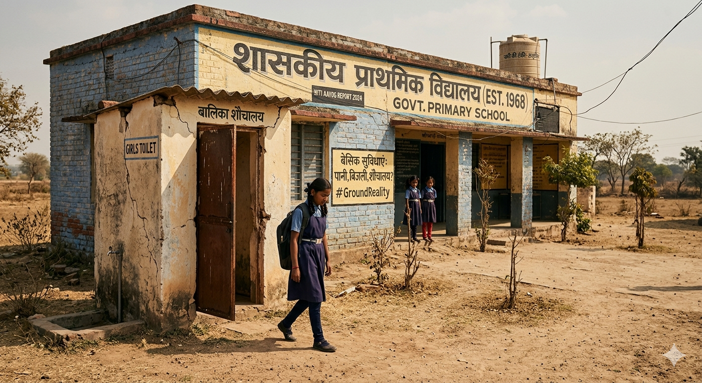 The Invisible Crisis: NITI Aayog Report Highlights Infrastructure Deficit in India’s Schools