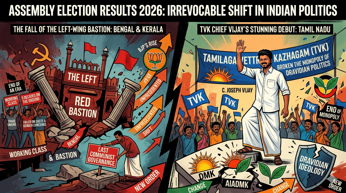 Assembly Election Results 2026: Top Highlights