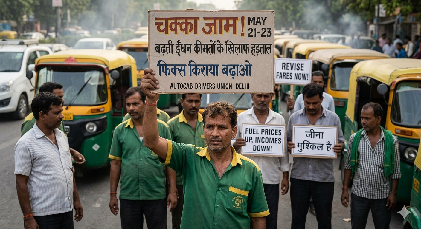 taxi strike in delhi