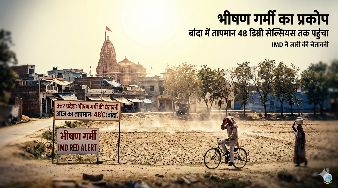 Extreme Heat Grips India as IMD Issues Severe Heatwave Warnings