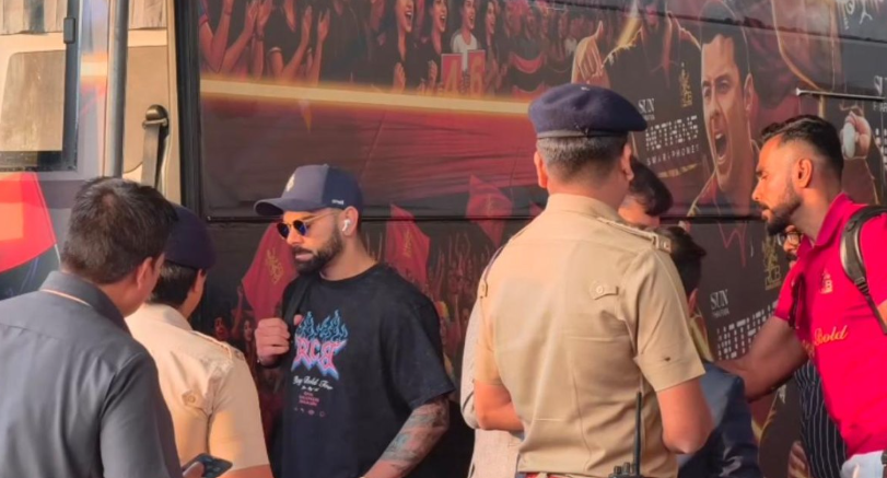 RCB Vs MI; RCB Team Arrives in Chhattisgarh
