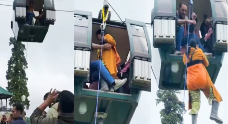 200 Tourists Stranded Mid-air After Gulmarg Gandola Mal-functions