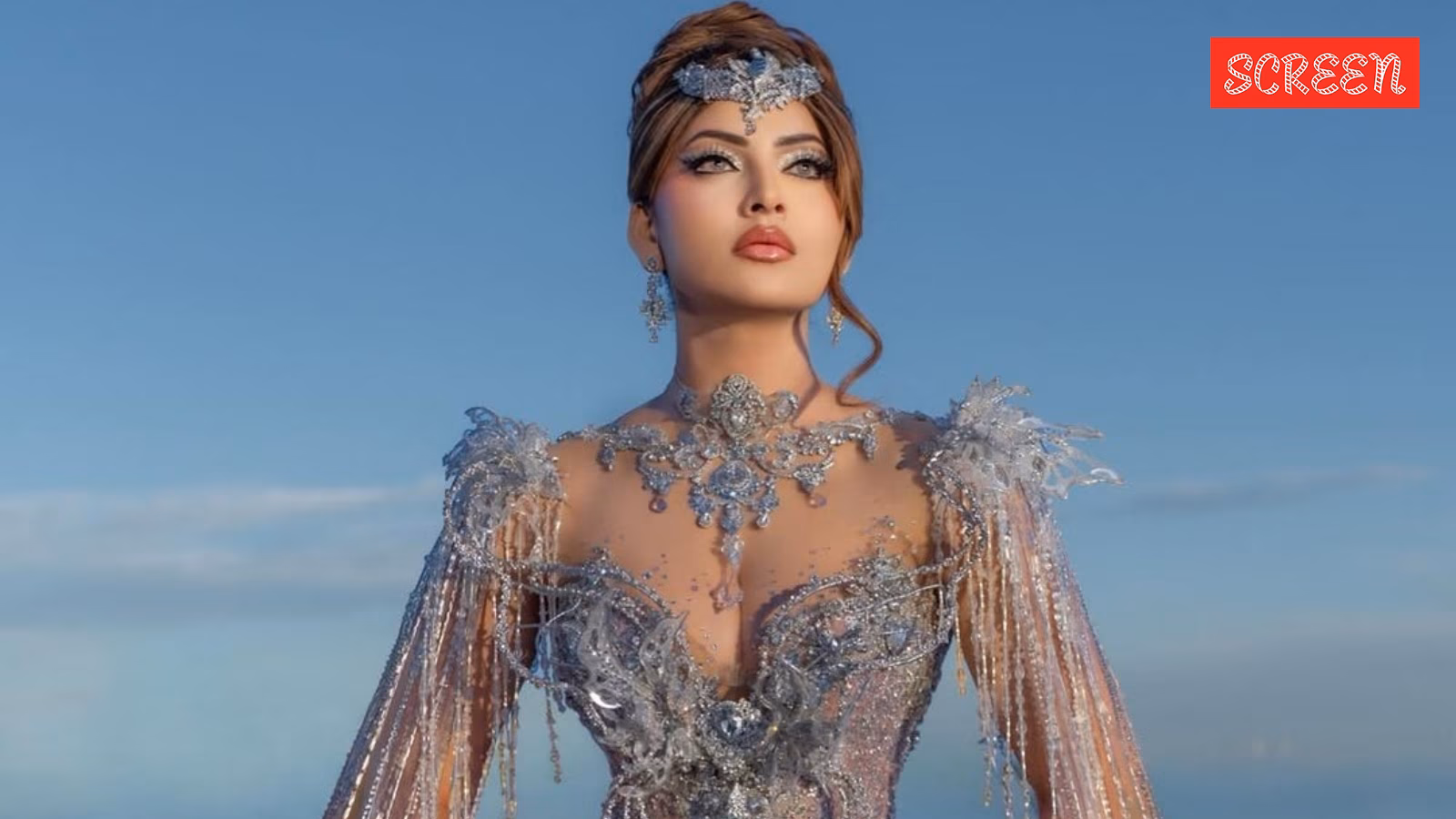 Urvashi’s Crystal Encrusted Gown- the Most Expensive So far