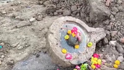 Shivalinga Discovered Near Mahakaleshwar Temple During Simhastha
