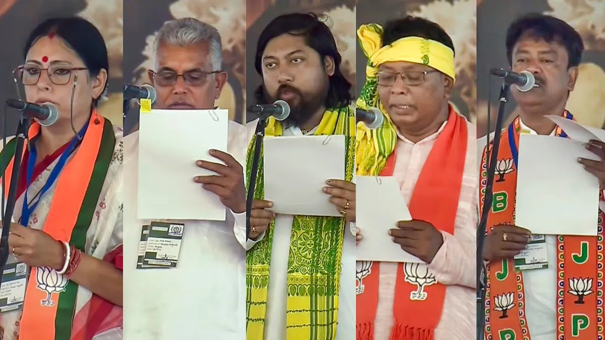 Bengal Cabinet gets 5 Ministers; Besides State CM