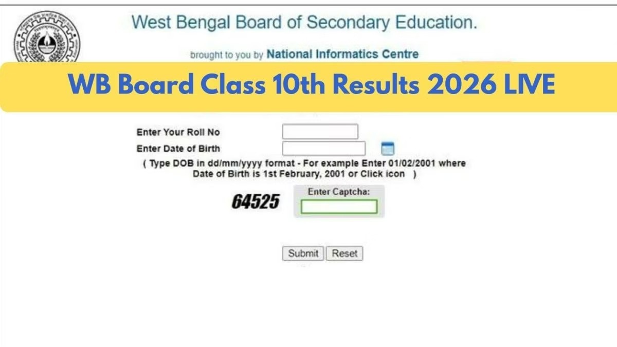 WBBSE Announces Madhyamik 2026 Results, Toppers List