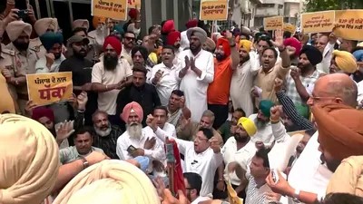 Punjab Protests Intensify After ED Arrests Minister Sanjeev Arora