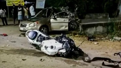 Hayabusa Crash in Telangana Kills 5, Including 2 Children