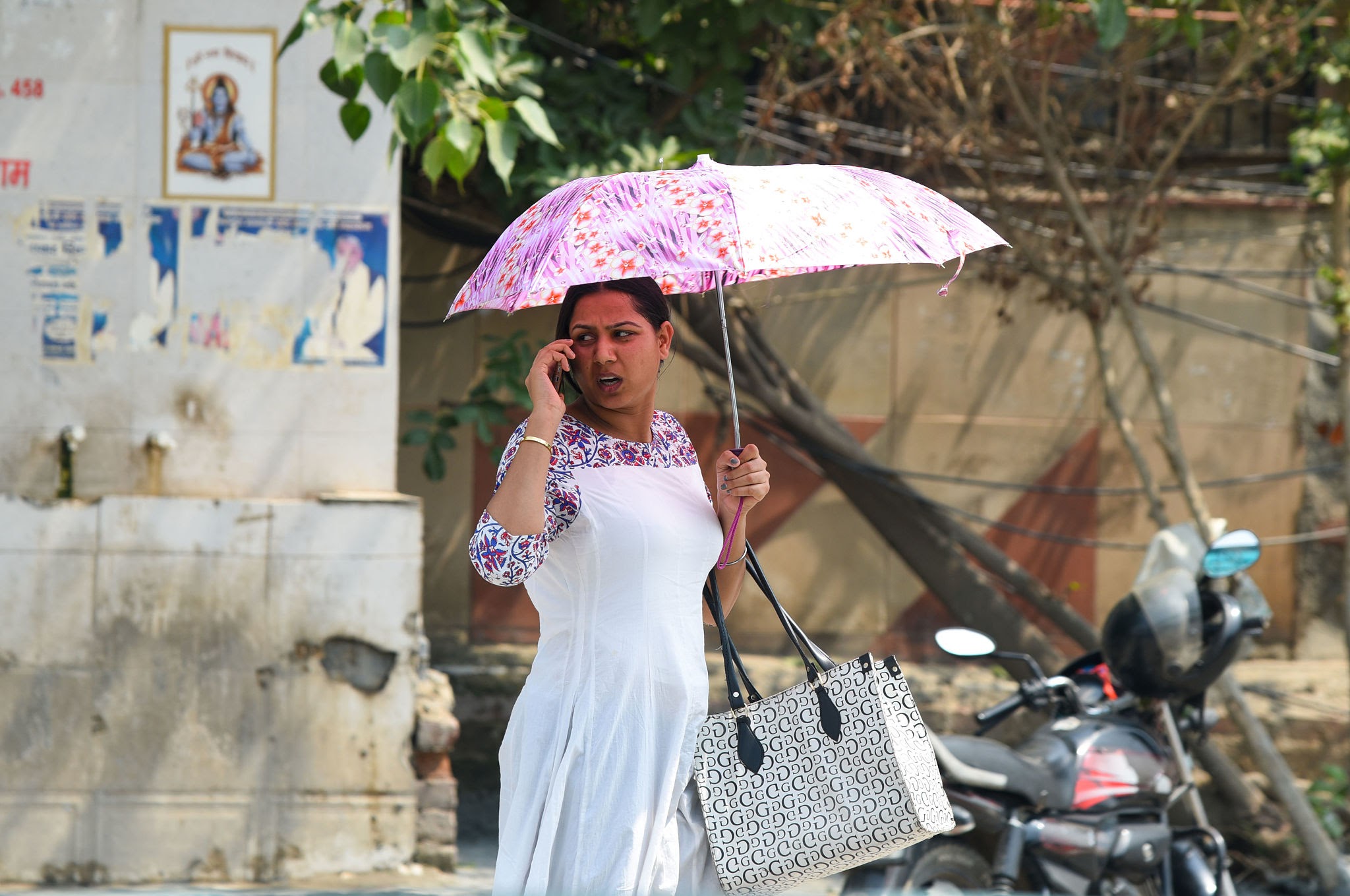 Rain Brings Respite in Delhi as Temperatures Continue to Soar