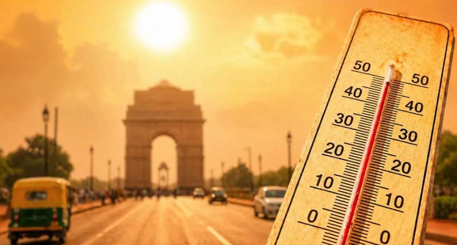 3-Day Heatwave Alert Issued in Delhi Amid Rising Temperatures