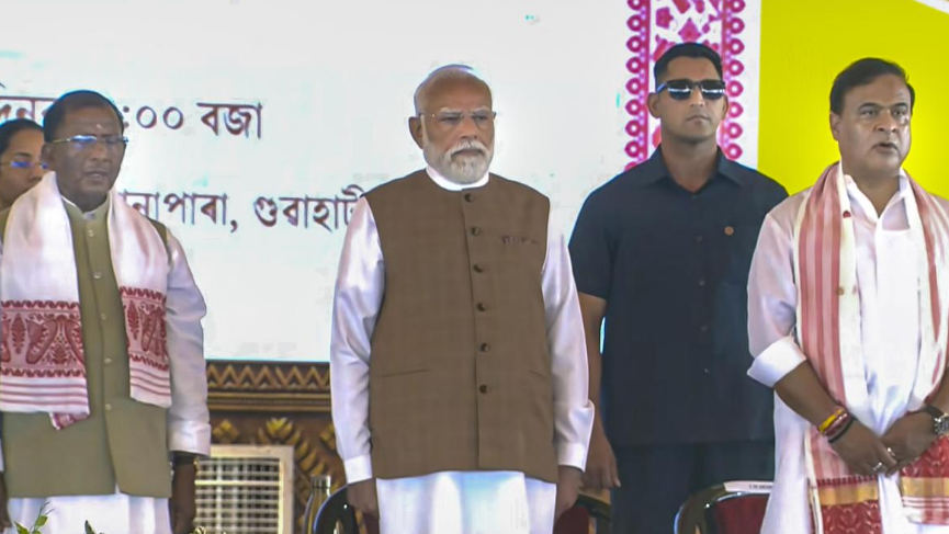 Himanta Biswa Sarma Takes Oath as Assam CM for Second Term