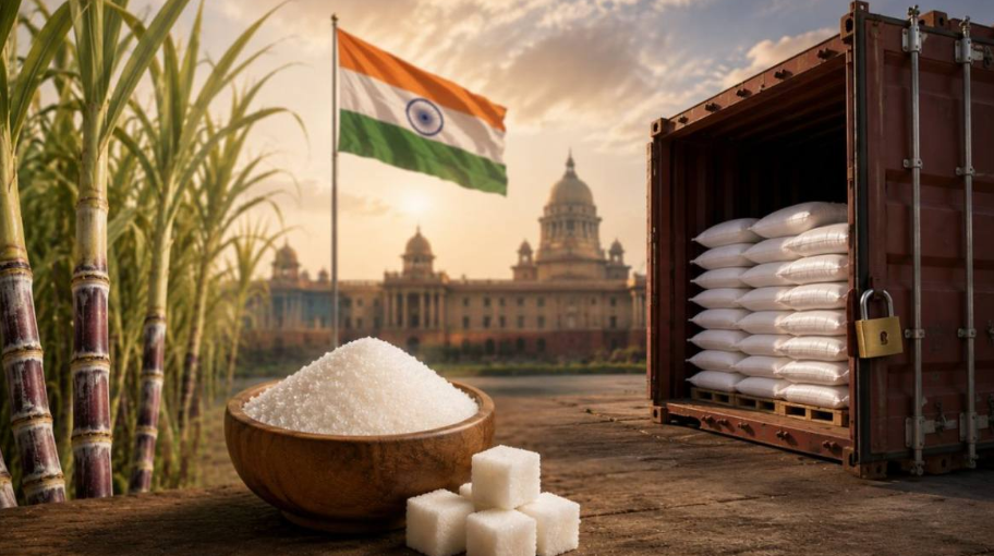 India Imposes Total Ban on Sugar Exports to Curb Rising Prices