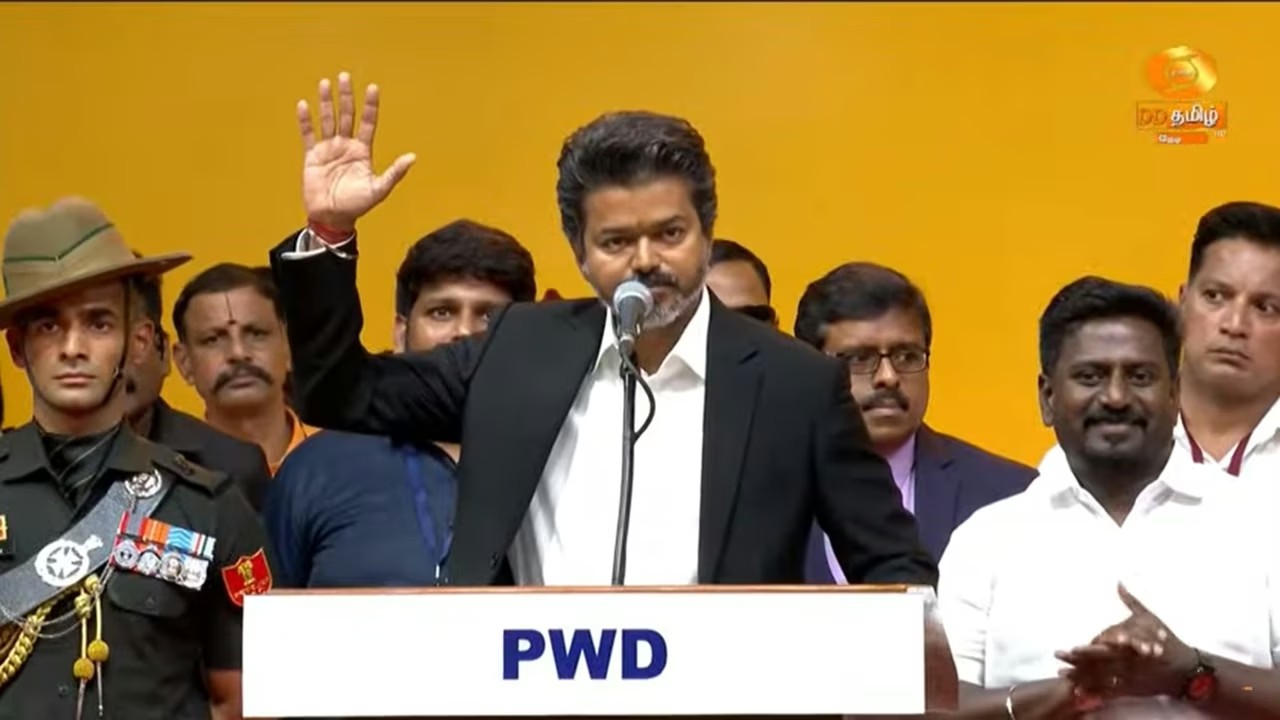 Vijay Takes Oath as the CM of Tamil Nadu