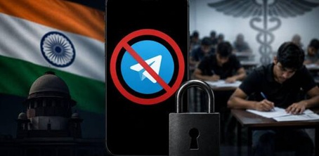 Telegram blocked till June 22 over NEET paper leak rumours, NTA cites cheating rackets