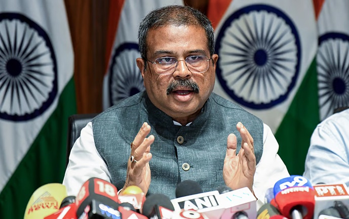Dharmendra Pradhan blames teachers for NEET paper leak, attacks CJP