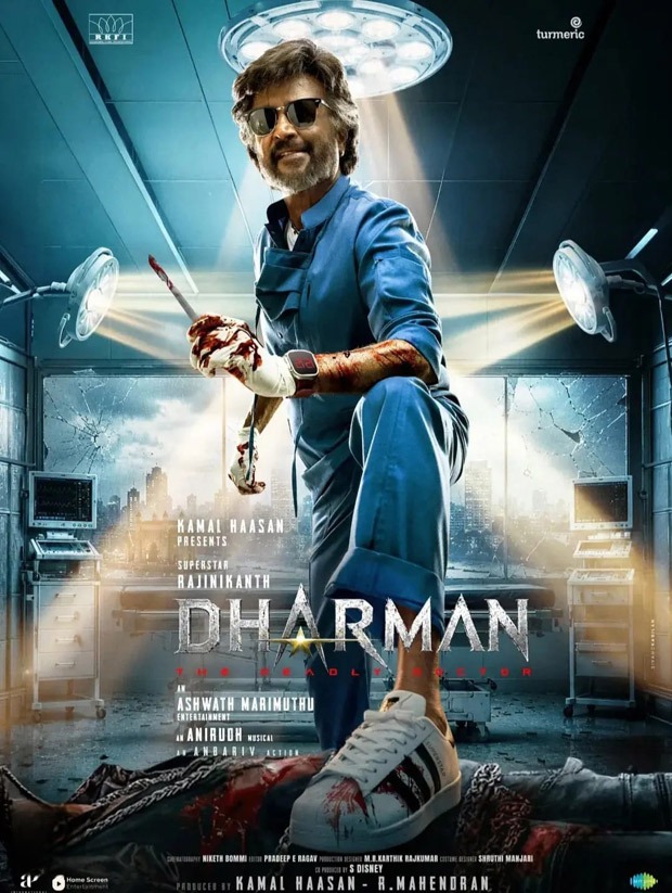Rajnikanth returns to the screens with Dharman; This time in a bold avatar