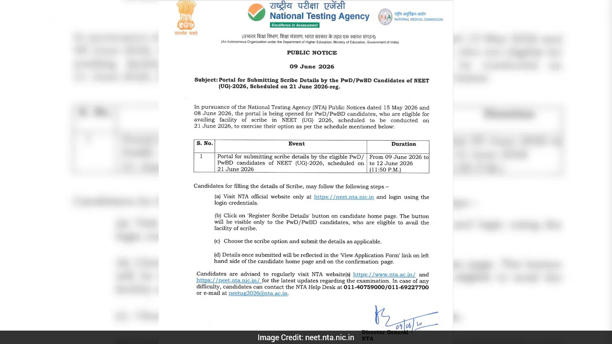 Last day to avail Scribe facilities; NTA announces to close portal tonight