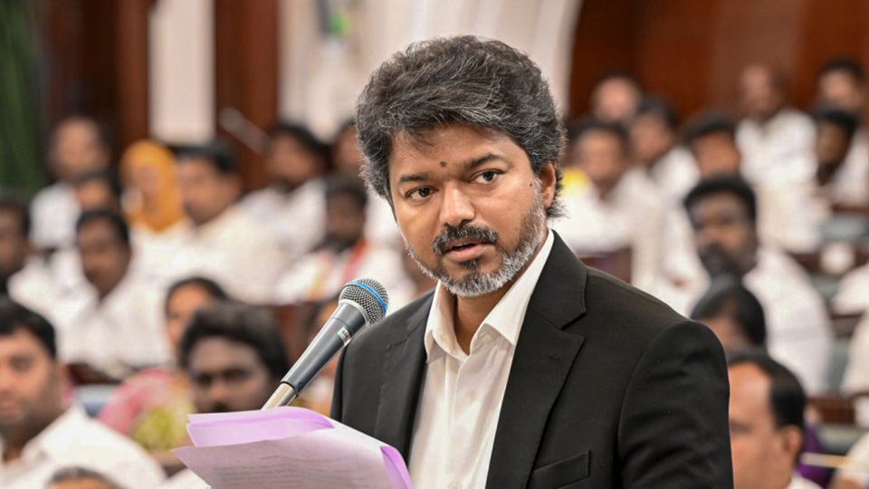Vijay defends two-language policy, says NEET creates inequality