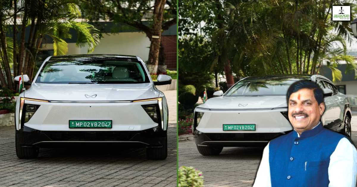 CM Mohan Yadav Switches to Electric Car, Promotes Green Mobility