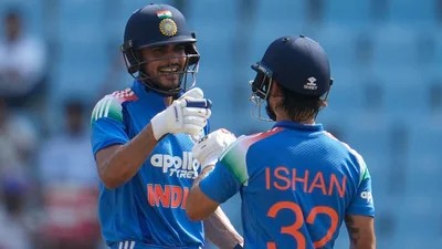 Gill, Kishan tons power India to dominate Afghanistan’s bowlers