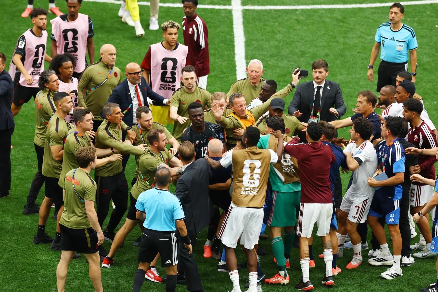 FIFA World Cup 2026 : Canada-Qatar clash ends in chaos after final whistle