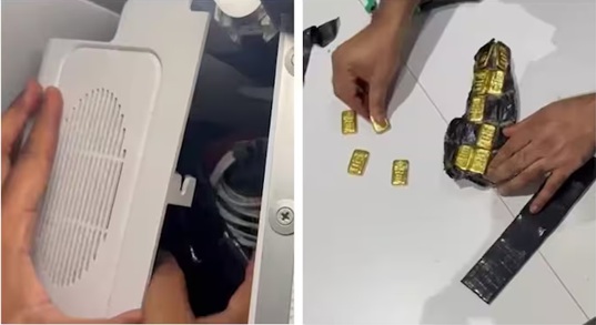 Custom recovers Rs 4.27 crore gold concealed inside IndiGo aircraft speaker