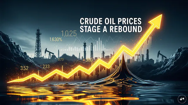 Crude Oil Prices Rebound from 6 Week Low