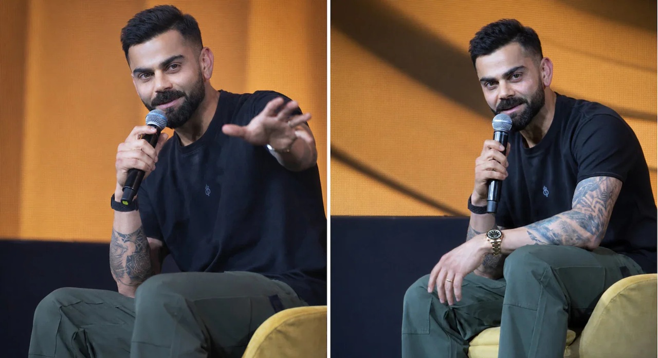 Virat Kohli shuts down talk of Test cricket return at Delhi event
