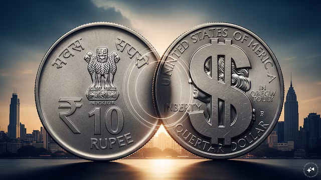 Rupee rises as Crude oil prices ease; Risk sentiments improves