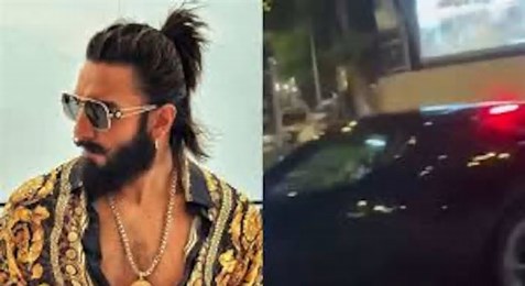 Ranveer Singh spotted in Rs 6.36 crore Ferrari