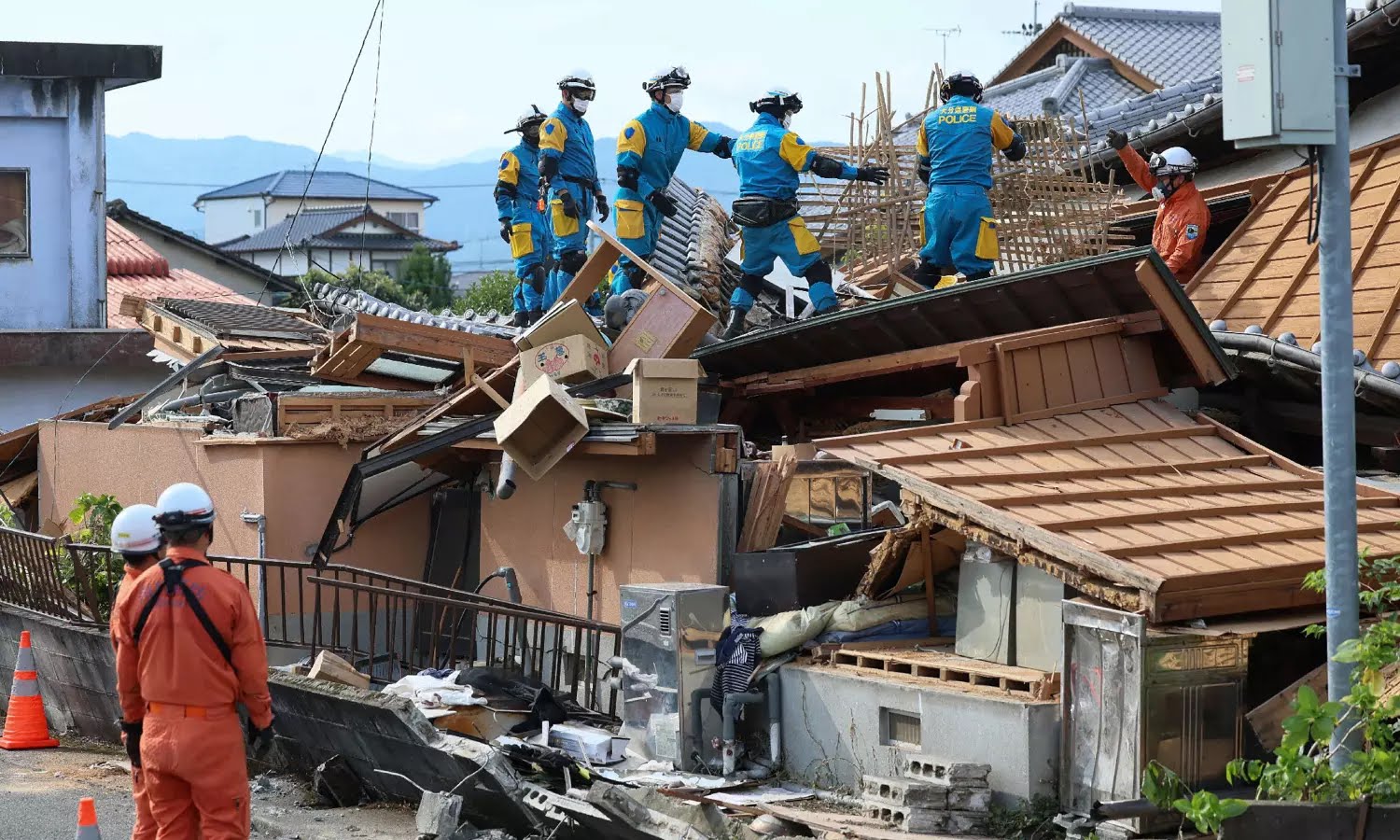 Japan quake: Search and rescue operations underway; Death toll rises to 32