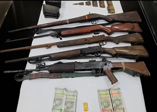 Chhattisgarh security forces seize ammunition and gold worth Rs 18lakh belonging to Maoists