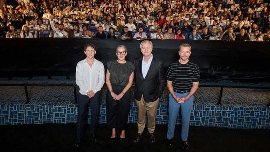 The Odyssey press conference: Christopher Nolan pays surprise visit in Mumbai