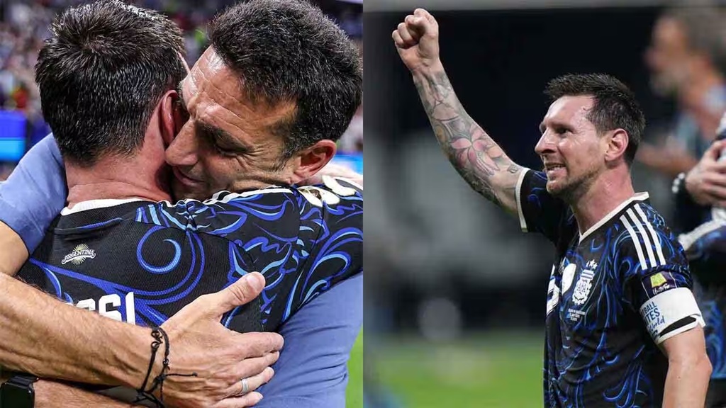 Lionel Scaloni breaks down after FIFA World Cup final defeat, praises Lionel Messi