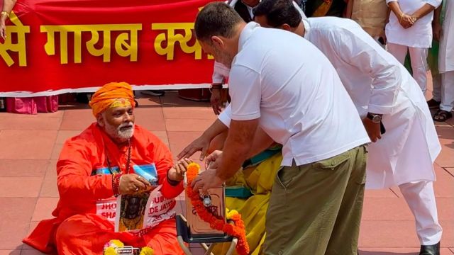 Pappu Yadav skit on Ayodhya temple donation theft: Opposition’ jab on BJP