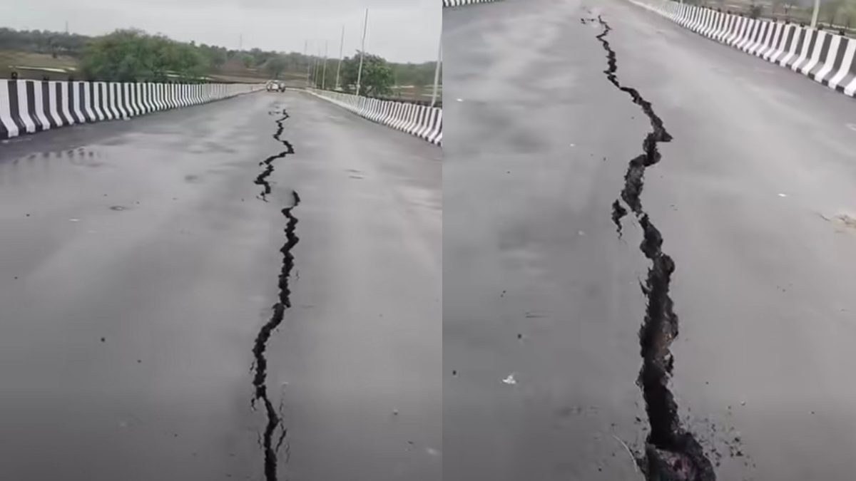 Rs 26 crore overbridge cracks 4 days after inauguration in Chhattisgarh