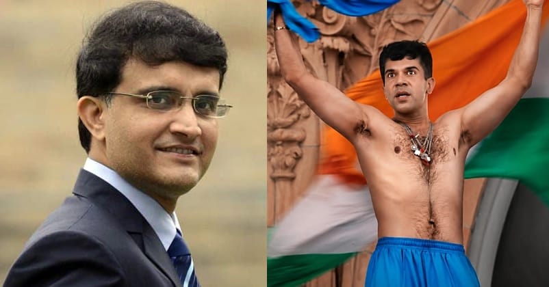 Rajkummar Rao recreates Sourav Ganguly’s iconic Lord’s celebration, poster goes viral