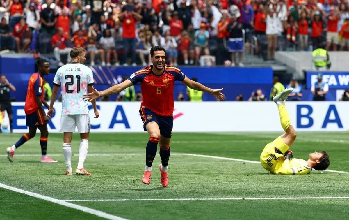 Spain beat Belgium 2-1, Merino’s late winner seals FIFA World Cup quarterfinal victory